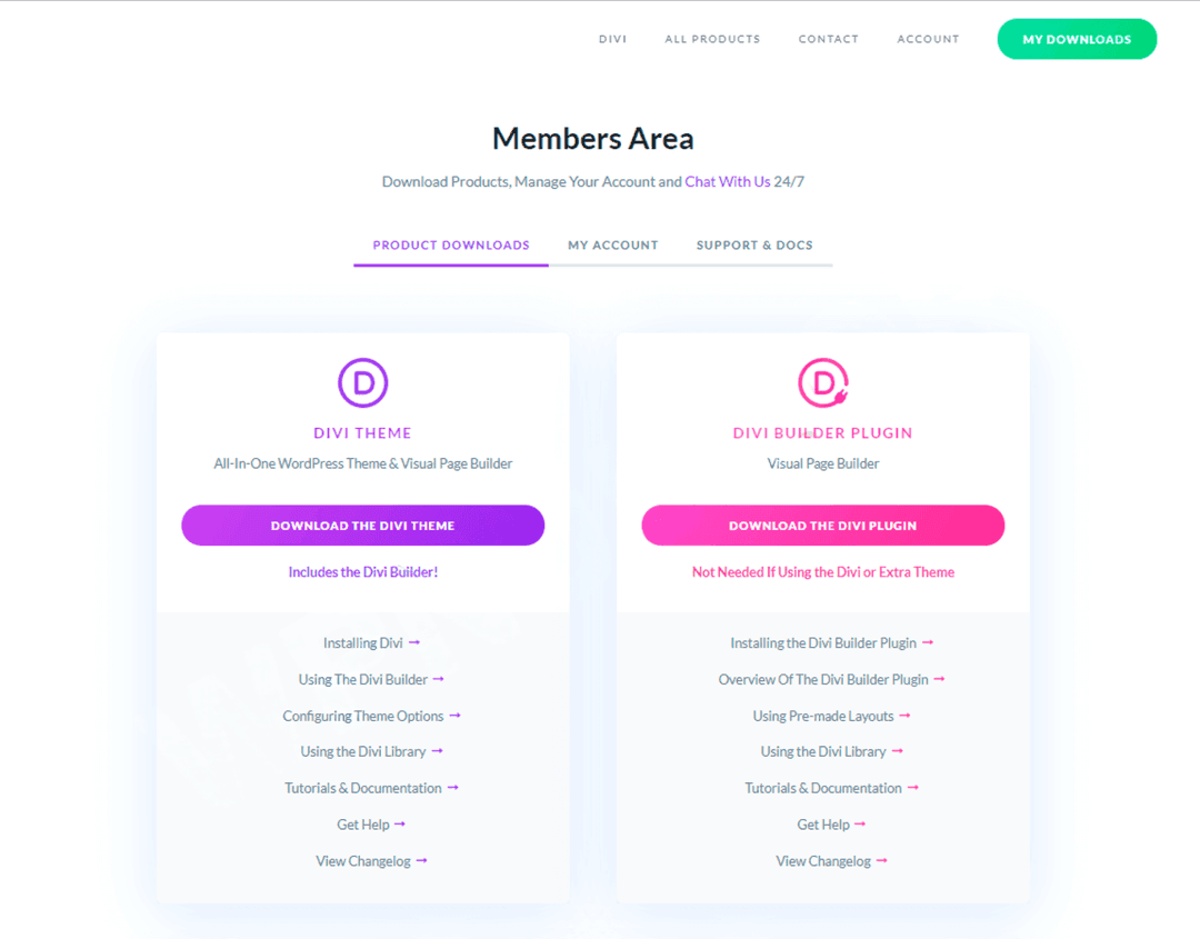 Divi Purchase Proof